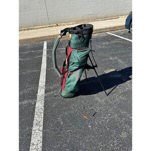 Sun Mountain Sports Green Mens Golf Lightweight Caddy Bag Used 1-800-Carrybag